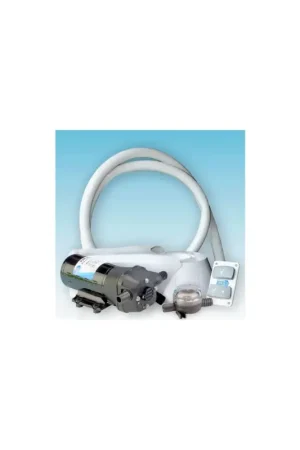 Ombouwset Stil Elektr. Toilet 12V of 24V met Spoelwaterpomp Dagaanbieding