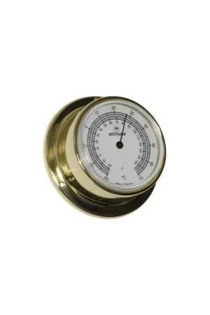 Seizoensaanbieding Thermometer Altitude messing Ø71 mm