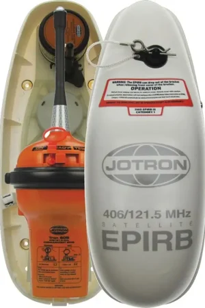 Premium JOTRON TRON 60AIS EPIRB met Floatfree-houder en HRU