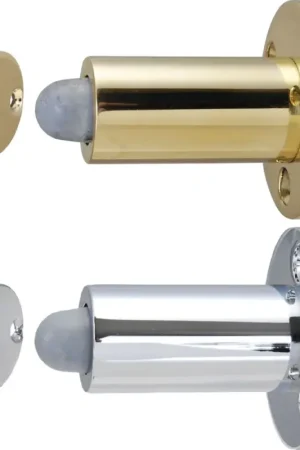 Deurstopper messing of verchroomd Aanbieding