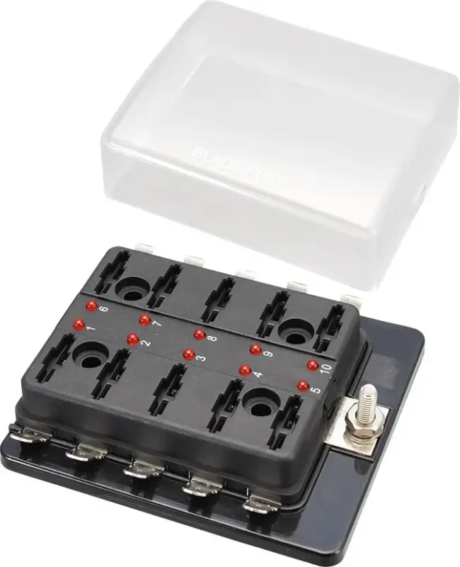 (hoofd)zekeringkast voor vlakke steekzekeringen Meest Verkocht