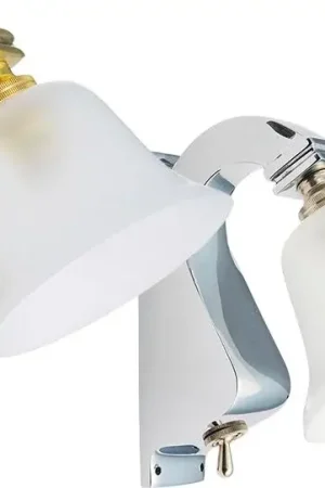 Wandlamp DAVEY glazen kap/schakelaar Finale Uitverkoop