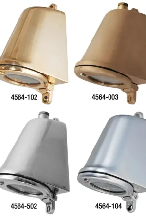 DAVEY deklamp / Mastlamp brons Betrouwbaar