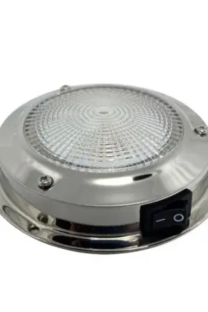 Weekendaanbieding LED plafonnièrre voor boot kajuit, RVS