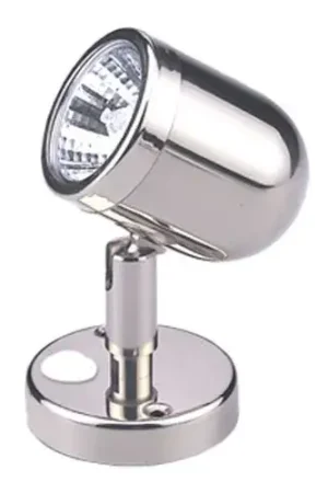 Speciale Aanbieding Mini leeslamp LED, messing verchroomd