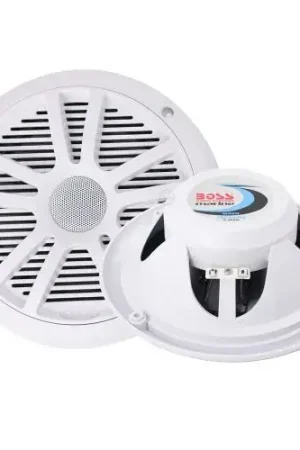 Fabrieksprijs Boss Marine Waterbestendige luidsprekers MR6W 180 Watt-Witte Behuizing