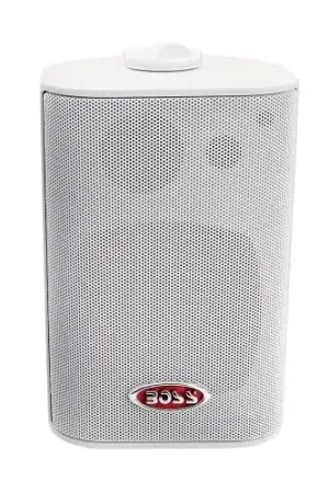 Direct Verzonden Boss Marine BOX Speakers MR4.3W 200 Watt Wit