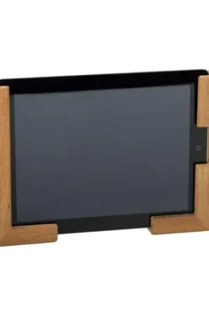 Tablet houder teak - voor alle tablet formaten Veilige Betaling
