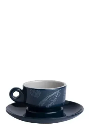 Direct Verzonden Scheepsservies Living in the Ocean Espresso kopjes en schotels - 6 stuks