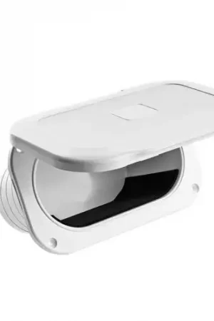 Actieprijs Nuova Rade Opbergluik met Deksel Ovaal 111,5 x 177,5 mm Wit