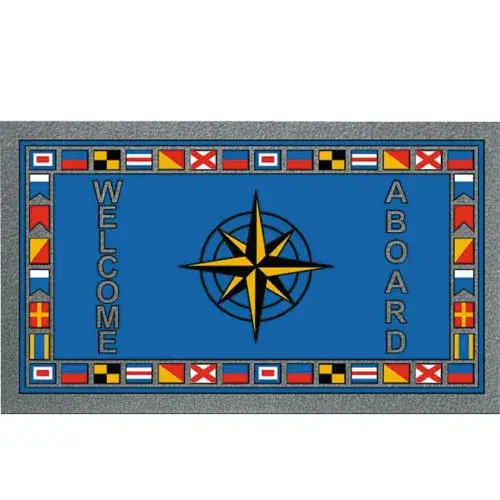 Antislip Deurmat Windroos 40 x 68 cm Shop Nu