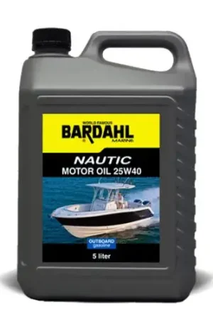 Finale Uitverkoop Bardahl Nautic 25W40 4-takt buitenboormotorolie 5L