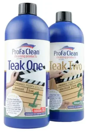 Veilige Betaling ProFa Clean Teak One & Teak Two - Teak Reiniging en Hersteller