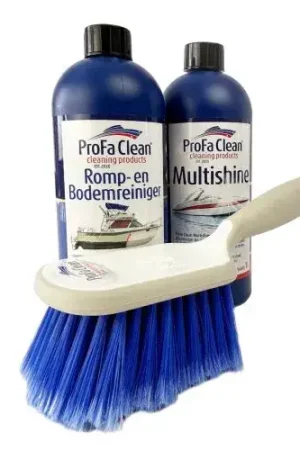 Superprijs Profa Clean startpakket romp- en bodemreiniger, Multishine en handborstel Deluxe