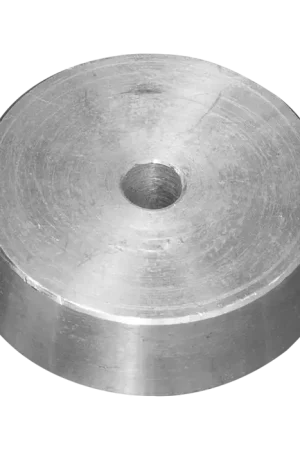 Actieprijs Ronde plaat voor Mariner 40 Yamaha 70-85 PK Zink