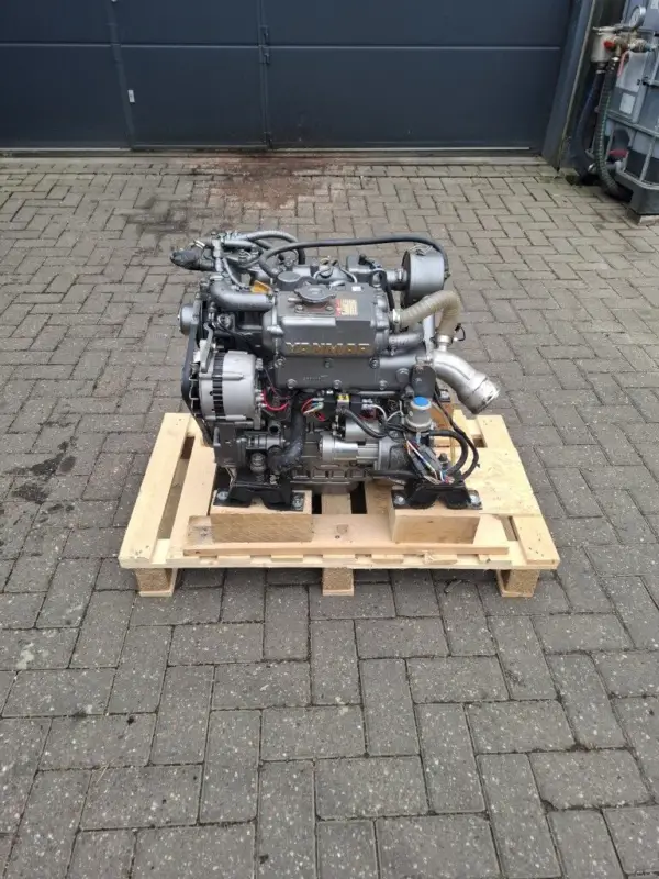 Gecertificeerd Yanmar 3JH3 40pk scheepsmotor (alleen motor met paneel)