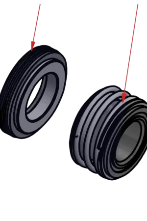Koop Vandaag Mechanische Impellerpomp as afdichting MCSSET0017