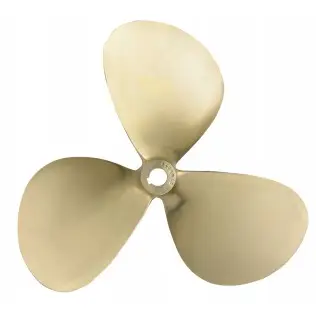 Aanbieding 3 blads scheepsschroef 13″ x 8″ RH Ø25 mm.