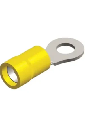 PVC ringtong M10 geel 4-6mm² verpakking 5 stuks Betaalbaar