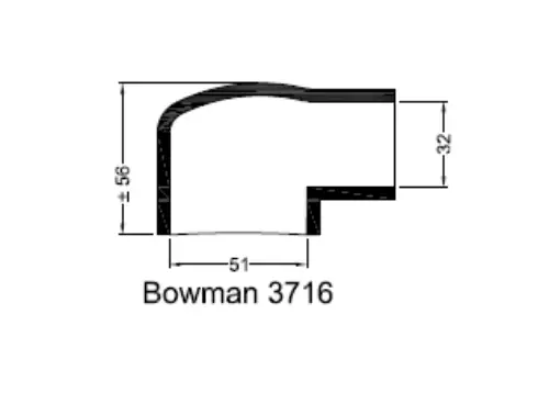 Exclusieve Aanbieding Rubbermof warmtewisselaar Bowman 371651/32