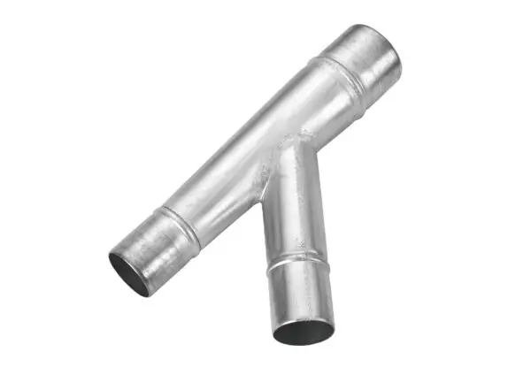 Lucht aftakstuk 80-60-60 mm 45 graden Uitverkoop