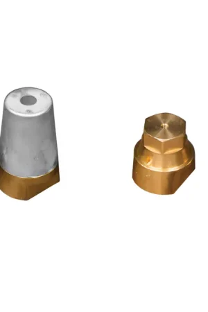 Radius uit standaard exagonale schroefmoer draad 3/4”W, Zink Bestel Nu