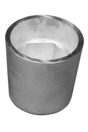 Favoriet Radice exagonale wartelmoer (alleen anode) schacht Ø 100 mm Zink