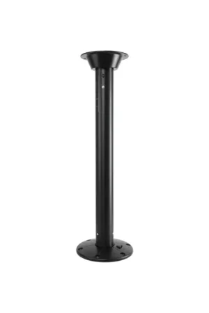 Cypress Tafelpoot – Zwart Gepoedercoat Aluminium – 68 cm Direct Verzonden