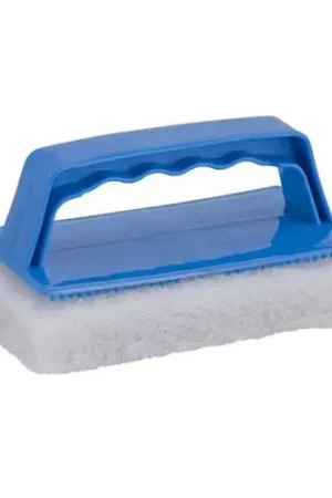 Gratis Retour Sjippie scrubbyhouder blauw met pad
