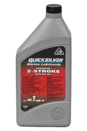 Quicksilver 8M0205370 Premium 2-takt buitenboordmotor olie TC-W3 1L Bestel Nu
