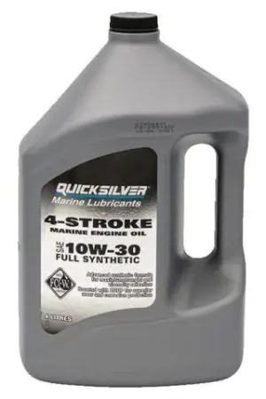 Quicksilver 8M0180937 10W30 4-takt synthetische motorolie 4L Nu Kopen