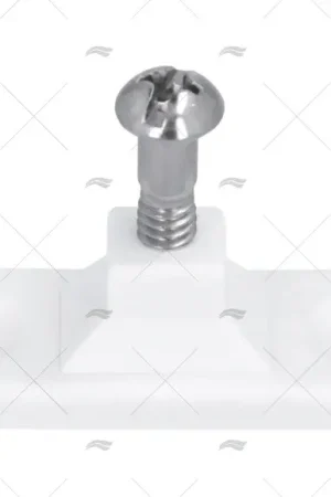 Zijmontage wit voor biminitop – deck plane hinge white Bestel Nu