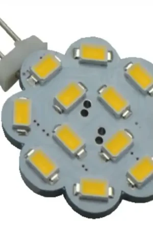 Nautic Led Premium G4, 10-36V,1,8/20W,26mm, side pin, warm wit Speciale Aanbieding