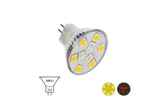 Hoge Kwaliteit Nautic Led G4 dual W/RD 10-30V, 0,5/1.4/10W side pin