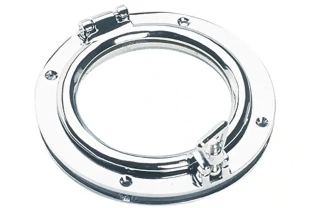Superprijs Patrijspoort verchroomd – 100mm