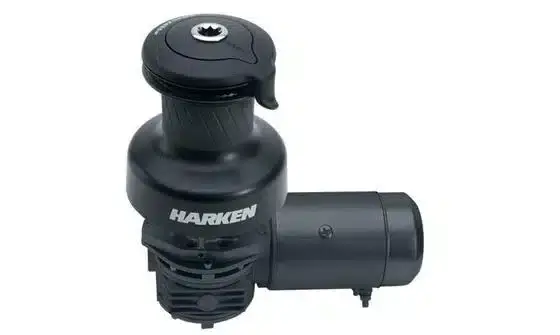 Weekendaanbieding Harken Performa Lier elektrisch type 50.2STE 12V horizontale motor zwart