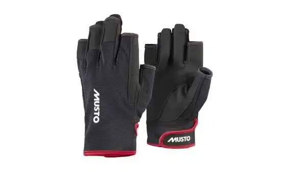 Meest Verkocht Musto Essential Zeilhandschoen korte vingers 2.0 zwart