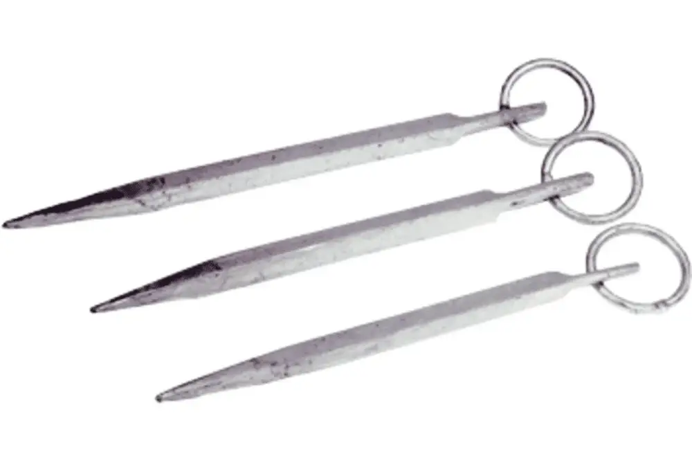 Meerpen Verzinkt – 15mm, 31¬Ωcm Op = Op