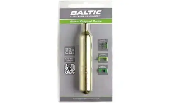 Baltic 33gr C02 patroon en borgclip voor automatische reddingsvesten Populair