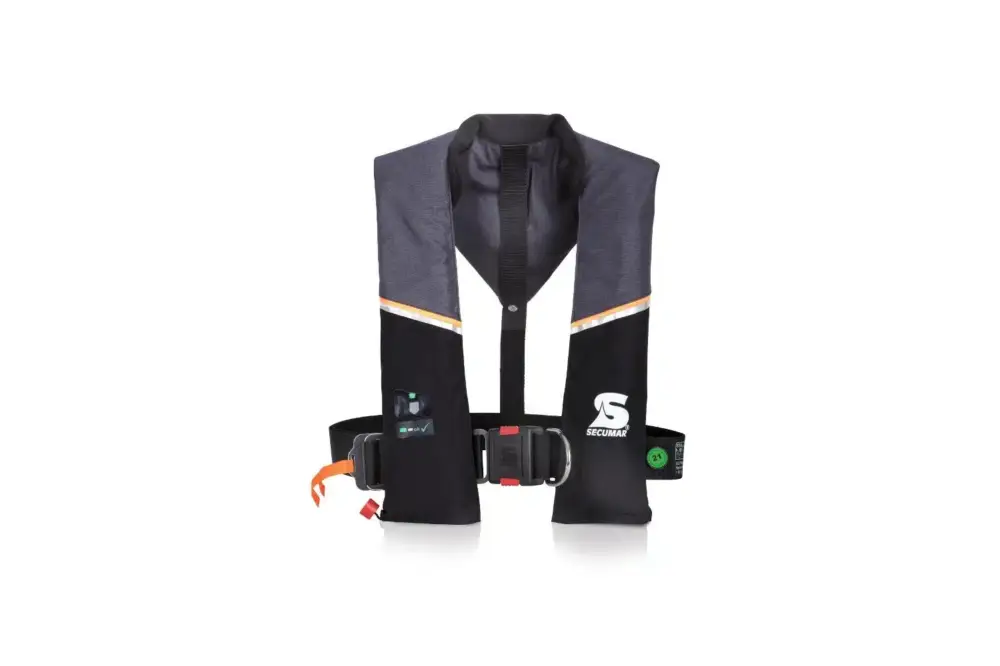 Hoge Kwaliteit Secumar Ultra 170N reddingsvest grijs/zwart