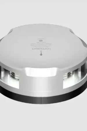 Beperkte Voorraad 2NM 360° Heklicht Wit Zilver met montagevoet