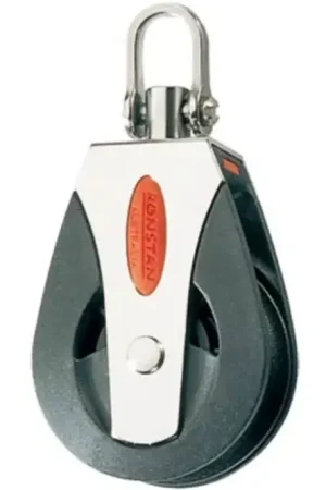 Superprijs Ronstan RF50100 enkel blok 50mm met swivel en sluiting