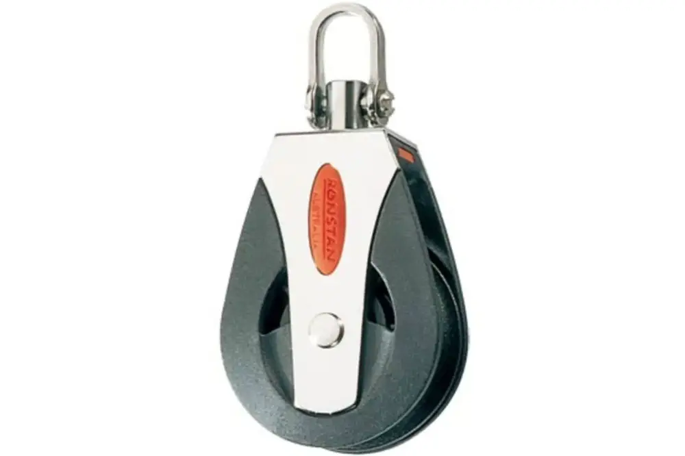 Superprijs Ronstan RF50100 enkel blok 50mm met swivel en sluiting
