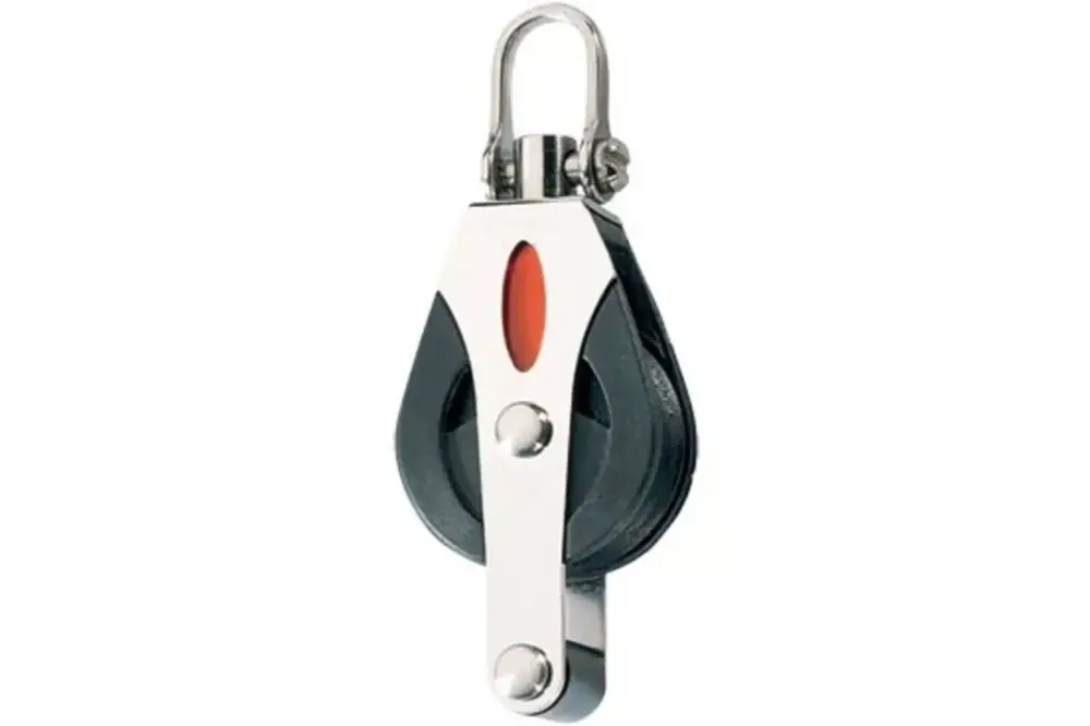 Alleen Vandaag Ronstan RF30110 enkel blok 30mm met swivel en hondsvot