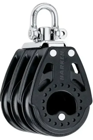 Superprijs Harken 75mm Carbo drieschijfsblok nr 2664