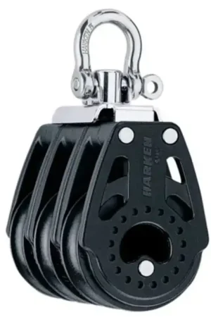 Beperkt Aanbod Harken 40mm carbo drieschijfsblok nr 2640