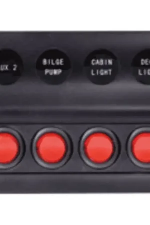 Dagaanbieding Allpa Schakelpaneel, 12V, 6-schakelaars & LED-indicators