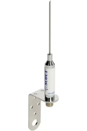 ANTENNE VHF RVS 1,0M +STEUN, EX. KABEL Superprijs