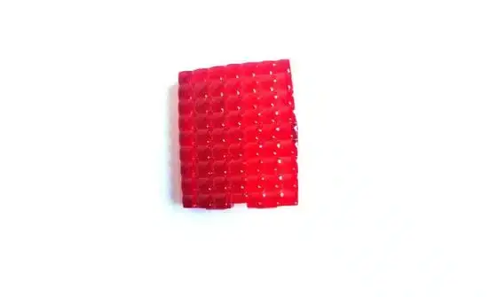 Lens Rood voor Hella kaartleeslamp Snelle Levering