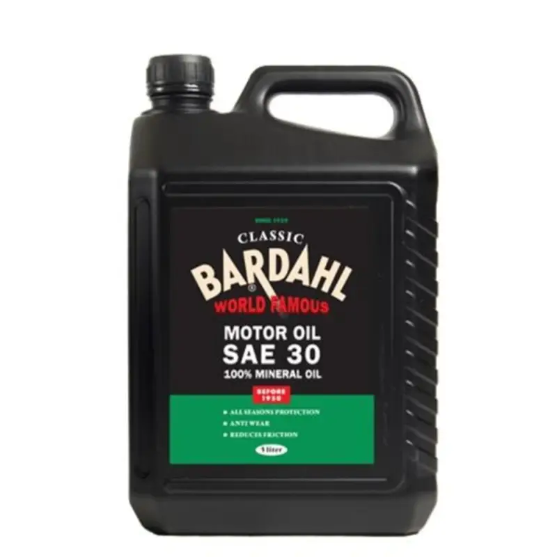 Bardahl engine oil SAE30 single grade 5ltr Beperkte Voorraad